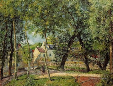  camille - paysage à osny près d’arrosage 1883 Camille Pissarro